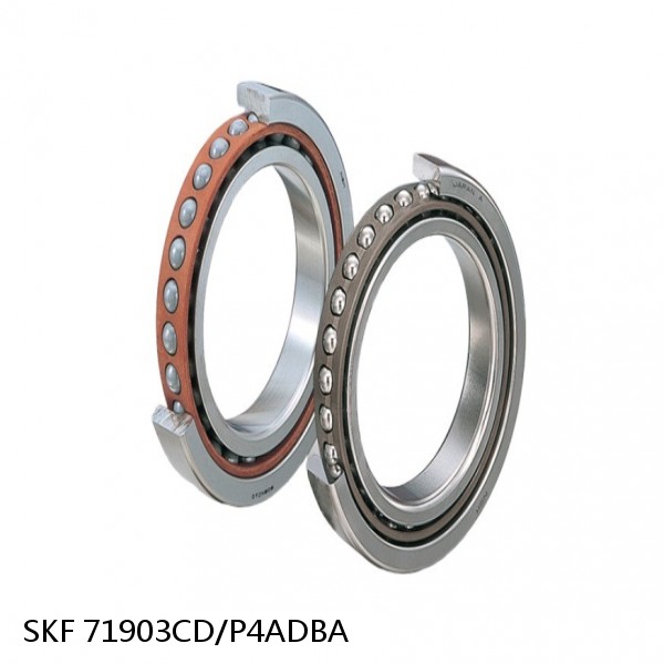 71903CD/P4ADBA SKF Super Precision,Super Precision Bearings,Super Precision Angular Contact,71900 Series,15 Degree Contact Angle