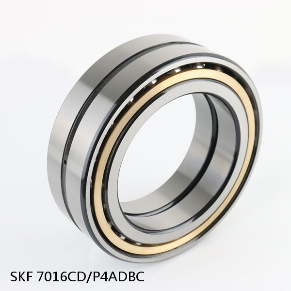 7016CD/P4ADBC SKF Super Precision,Super Precision Bearings,Super Precision Angular Contact,7000 Series,15 Degree Contact Angle #1 small image