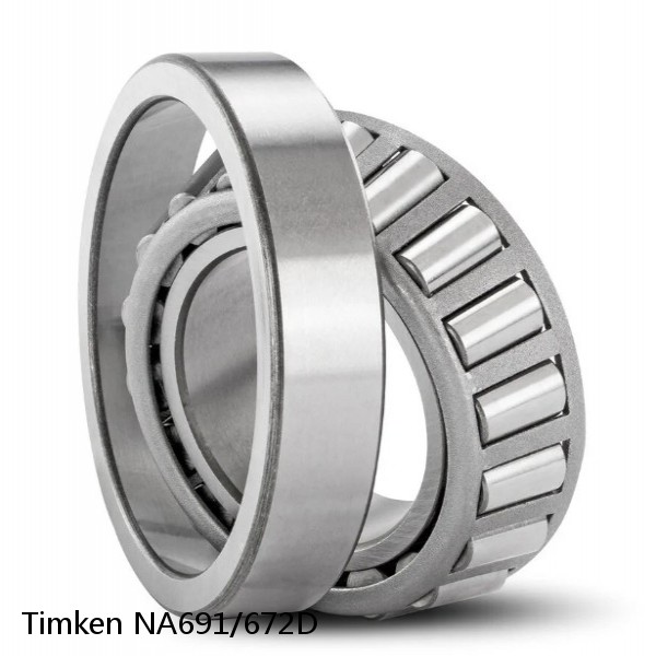 NA691/672D Timken Tapered Roller Bearing #1 small image