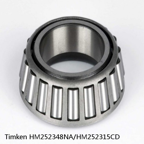 HM252348NA/HM252315CD Timken Tapered Roller Bearing #1 small image