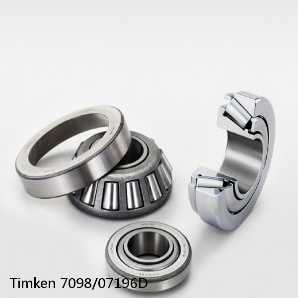 7098/07196D Timken Tapered Roller Bearing #1 small image