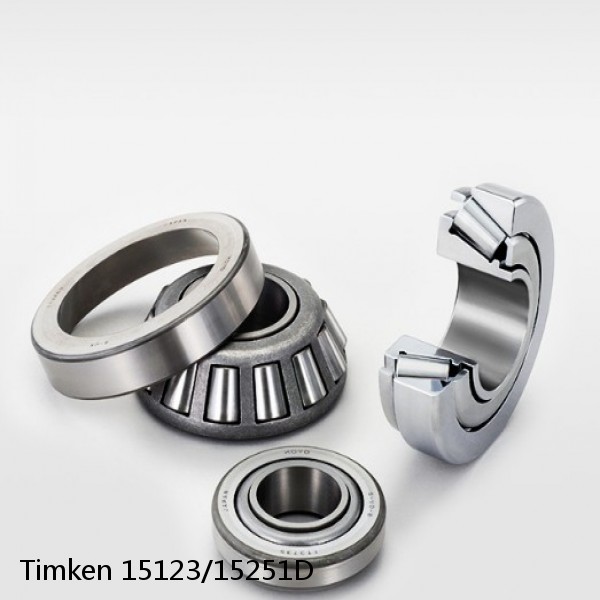 15123/15251D Timken Tapered Roller Bearing #1 image