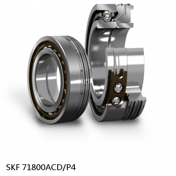 71800ACD/P4 SKF Super Precision,Super Precision Bearings,Super Precision Angular Contact,71800 Series,25 Degree Contact Angle #1 image
