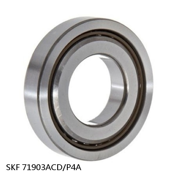 71903ACD/P4A SKF Super Precision,Super Precision Bearings,Super Precision Angular Contact,71900 Series,25 Degree Contact Angle #1 image